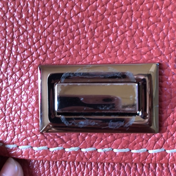 Valentino Milano Satchel Handbag in Rust Color - Picture 7 of 7